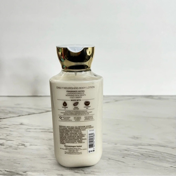 Bath & Body Works Cloud Nine 8 Oz. Body Lotion Shea Butter + Coconut Oil - Picture 2 of 5